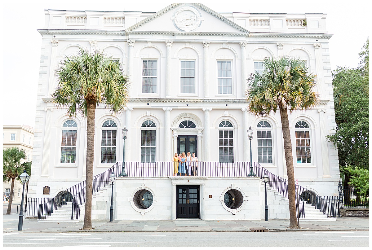 Formal Family Photos in Downtown Charleston 