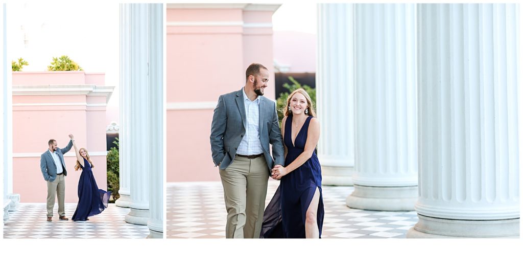 Light and Airy Engagement Photos in Downtown Charleston, South Carolina!