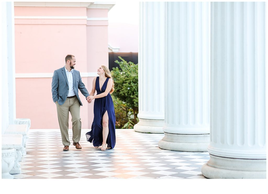 Light and Airy Engagement Photos in Downtown Charleston, South Carolina!