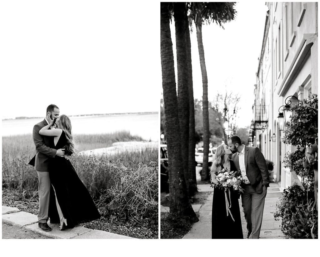 Light and Airy Engagement Photos in Downtown Charleston, South Carolina!