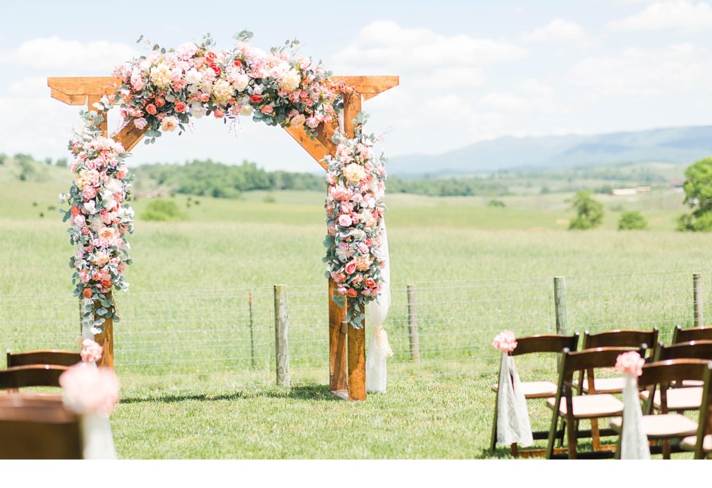 Summer Wedding Decor, Summer Ceremony Arches