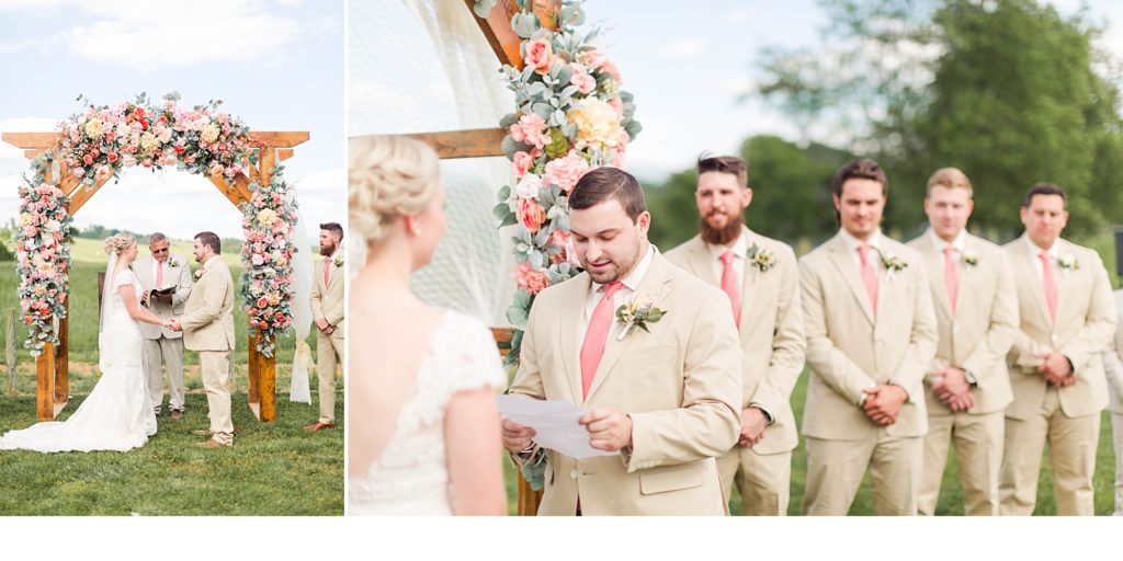 Summer Wedding Ceremony,