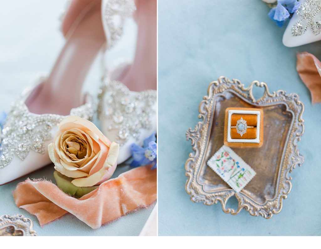 Peach Details for Weddings, Glamour Details