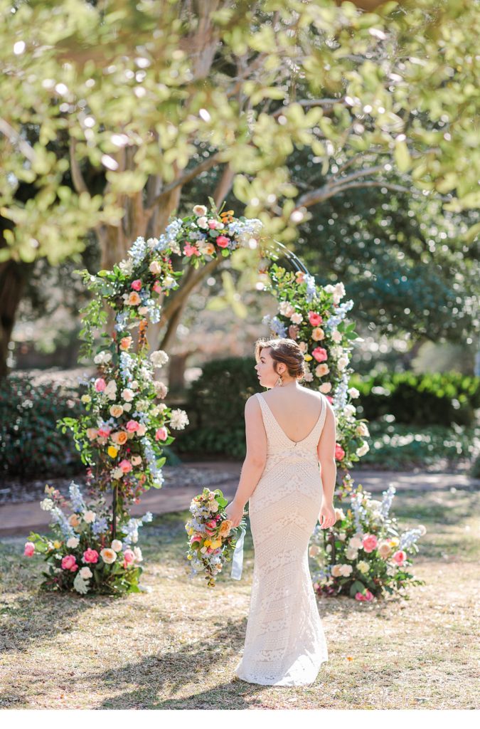 Off White Wedding Gown, Charleston Weddings