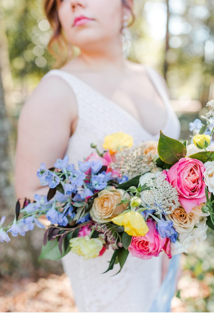 Disney Inspired Florals, Vibrant Florals, South Carolina Bride