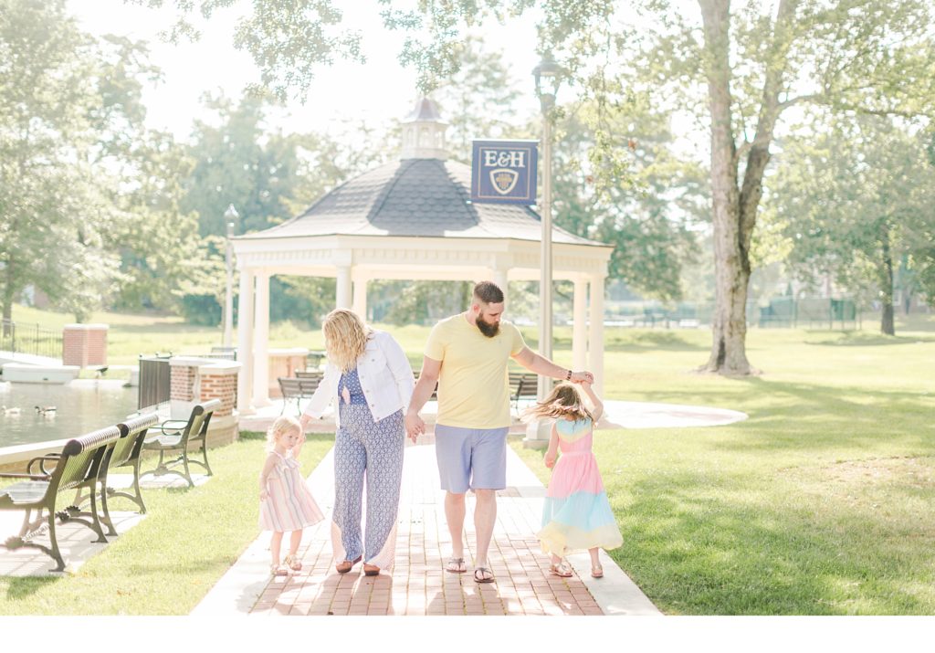 Family Photos at Emory and Henry College, Emory VA, Southwest Virginia